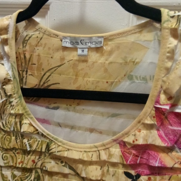 moa moa blouse top - Picture 5 of 7